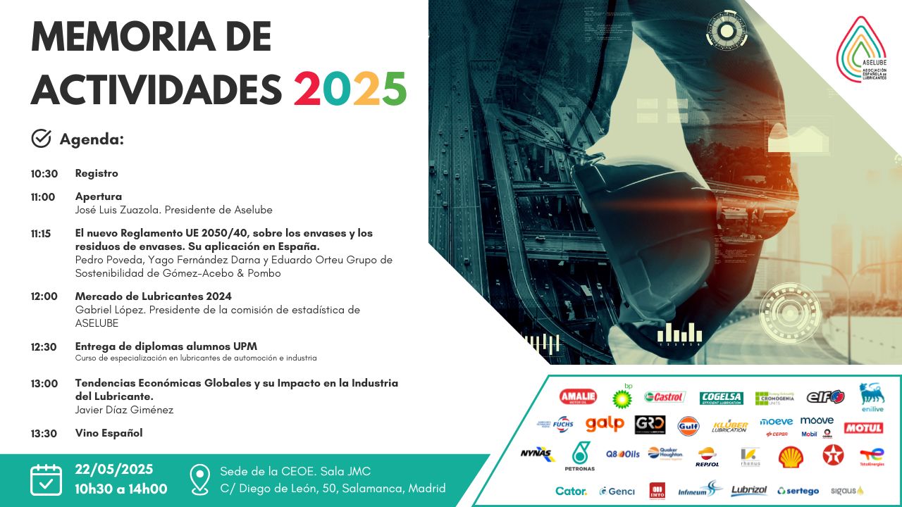 Aselube - Evento de presentación de la Memoria 2024